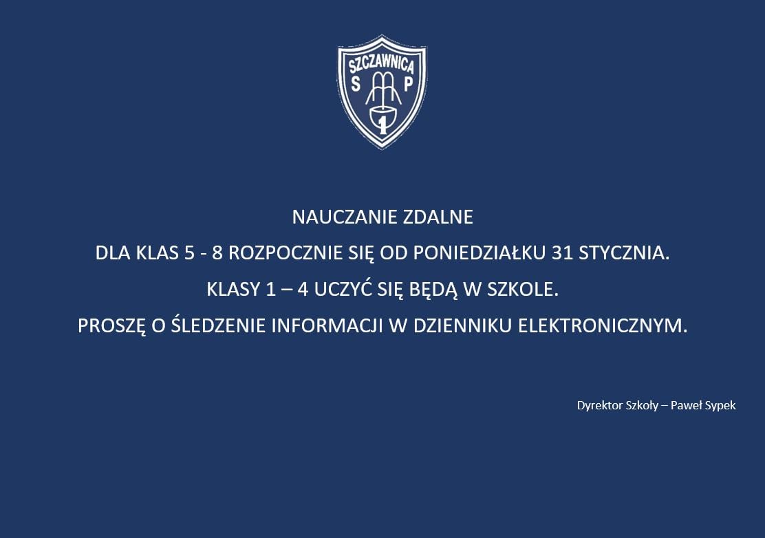 NAUCZANIE ZDALNE DLA KLAS 5-8