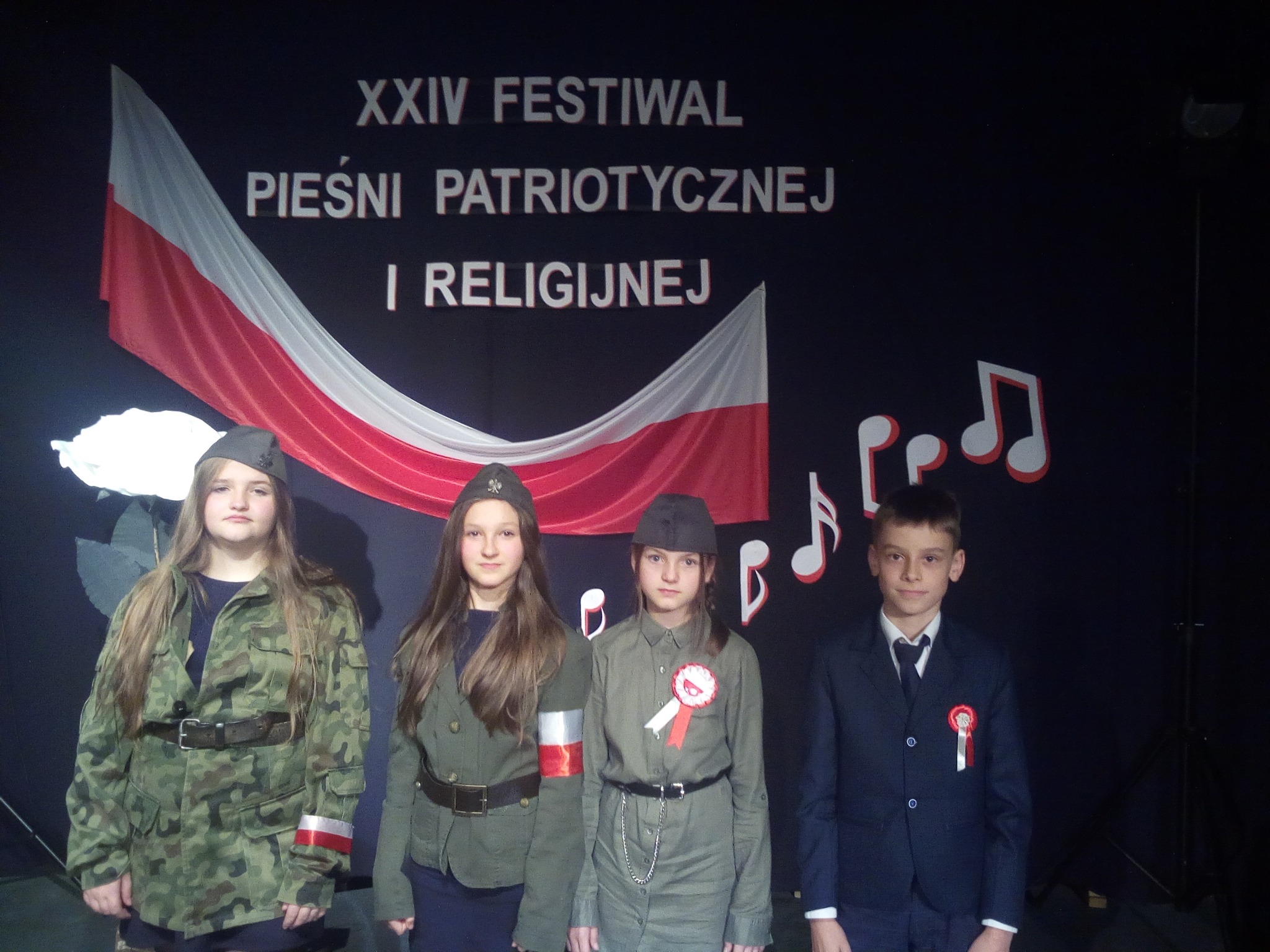 Laureaci XXIV Festiwalu Pieśni Patriotycznej i Religijnej