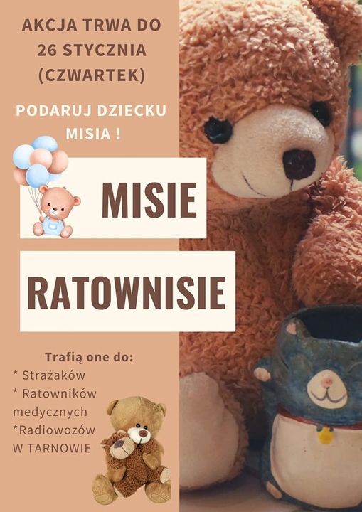 MISIE RATOWNISIE - AKCJA KOŁA WOLONTARIATU