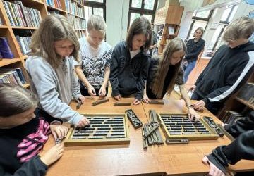 WARSZTATY DRUKARSKIE W BIBLIOTECE MIEJSKIEJ