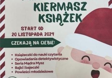 MIKOŁAJKOWY KIERMASZ KSIĄŻEK