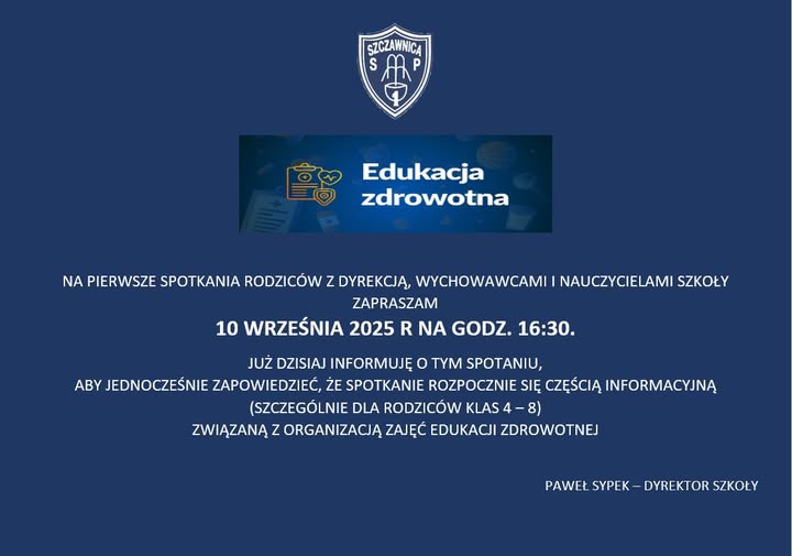 PIERWSZE SPOTKANIE Z RODZICAMI