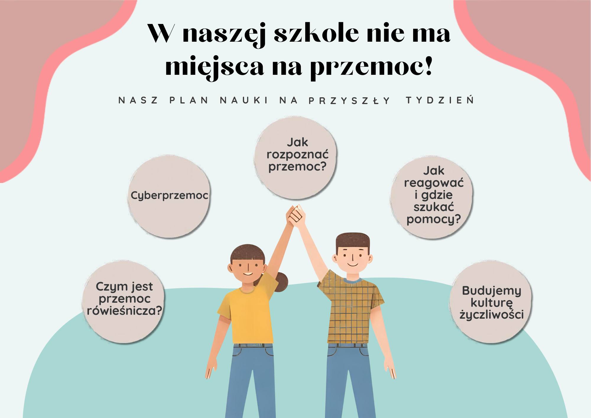 TYDZIEŃ PRZECIWDZIAŁANIA PRZEMOCY RÓWIEŚNICZEJ
