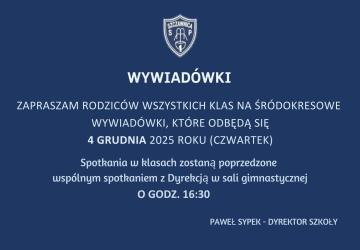 WYWIADÓWKI ŚRÓDOKRESOWE