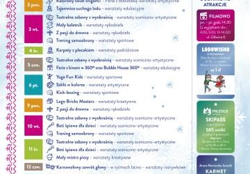 ZIMOWA PRZYGODA – FERIE W SZCZAWNICY 2026