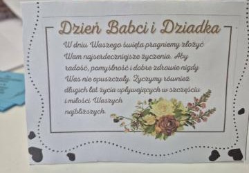 DZIEŃ BABCI I DZIADKA