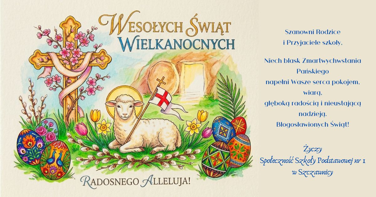 WESOŁYCH ŚWIĄT WIELKANOCNYCH