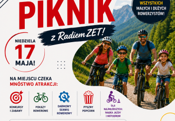 ROWEROWY PIKNIK Z RADIEM ZET W SZCZAWNICY
