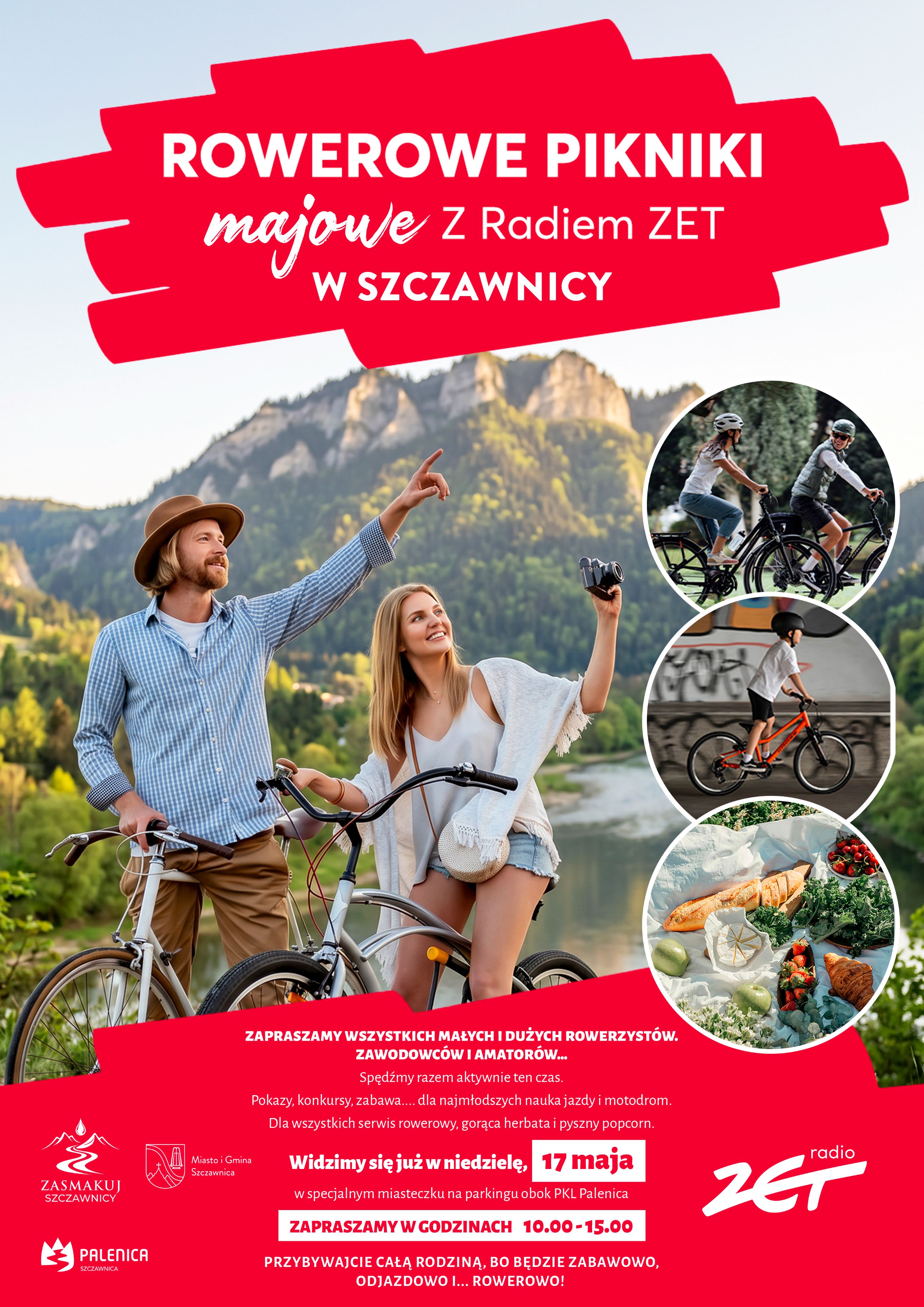 ROWEROWY PIKNIK Z RADIEM ZET W SZCZAWNICY