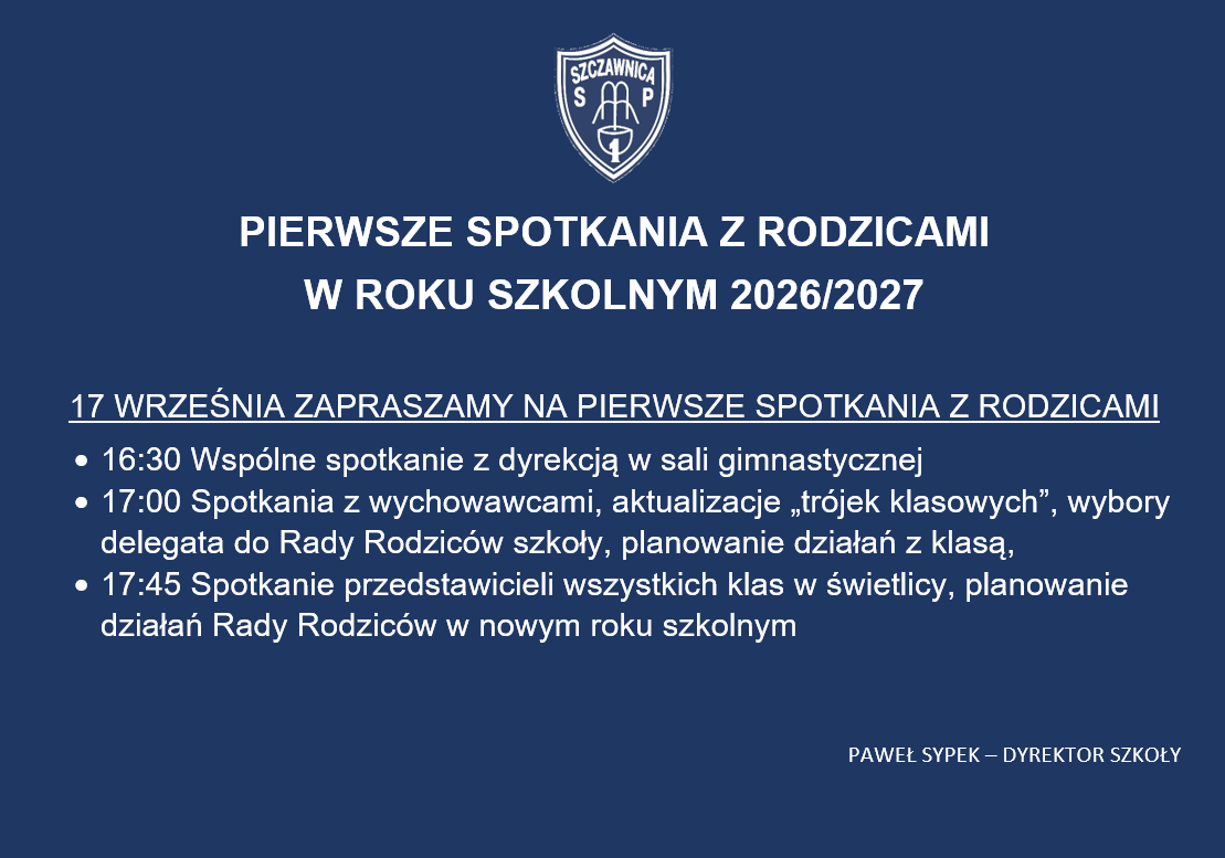 SPOTKANIA Z RODZICAMI